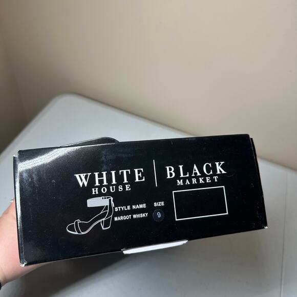 White House Black Market Women's Margot Whisky Heeled Strappy Sandals Size 9 - Picture 15 of 16